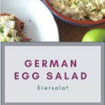Pinterest Pin for German Egg Salad