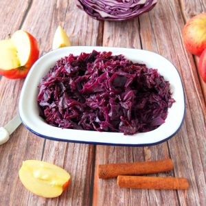 German Red Cabbage and Apples