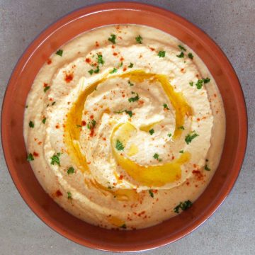 hummus from canned chickpeas