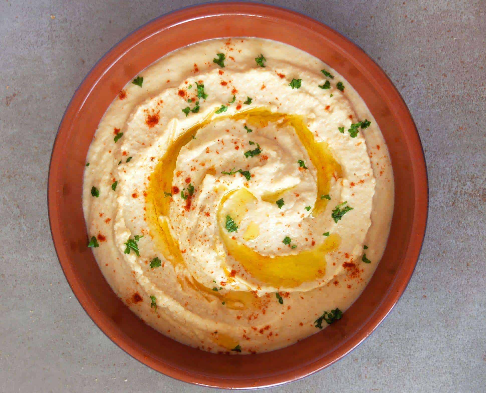 Lebanese hummus recipe from canned chickpeas | My Dinner
