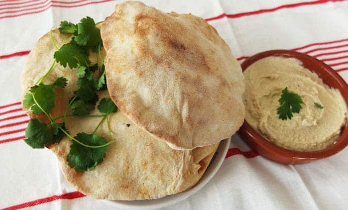 How to make Pita Bread - a Lebanese Pita Recipe - My Dinner