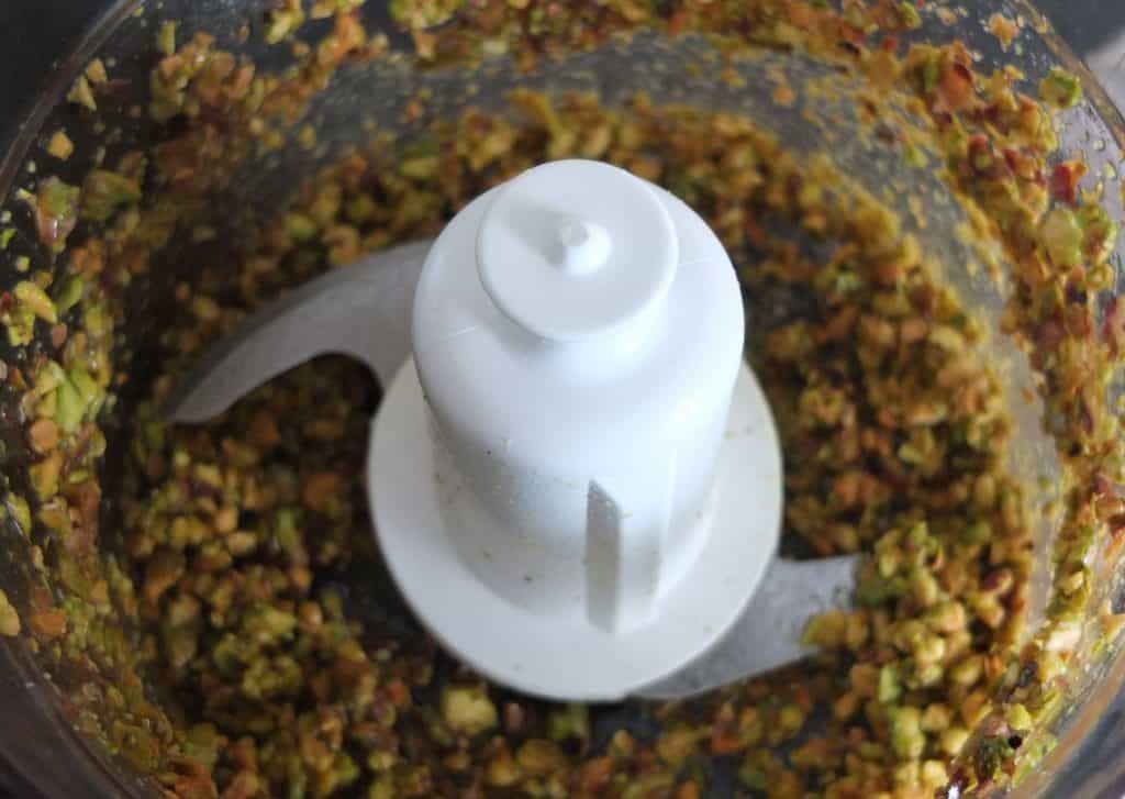 grinding pistachios in food processor 