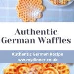 German Waffles Pinterest Image