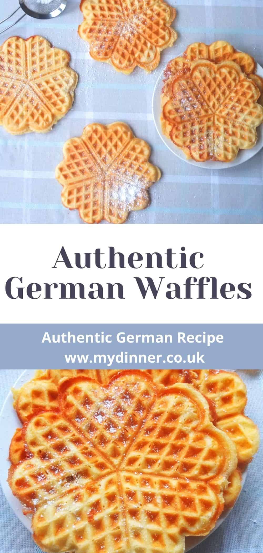 Basic Recipe for German Waffles My Dinner