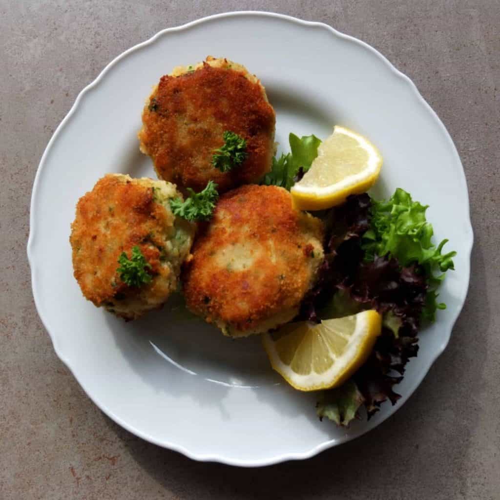 German Fish Cakes (Fischfrikadellen) My Dinner