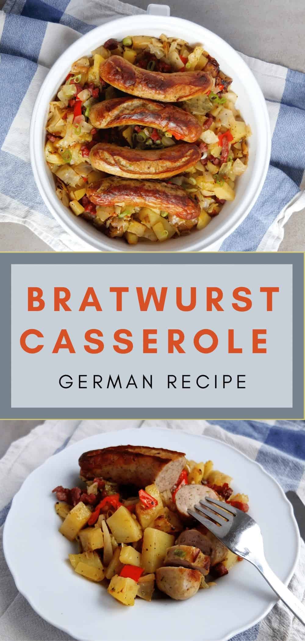 The Best German Bratwurst Casserole - My Dinner