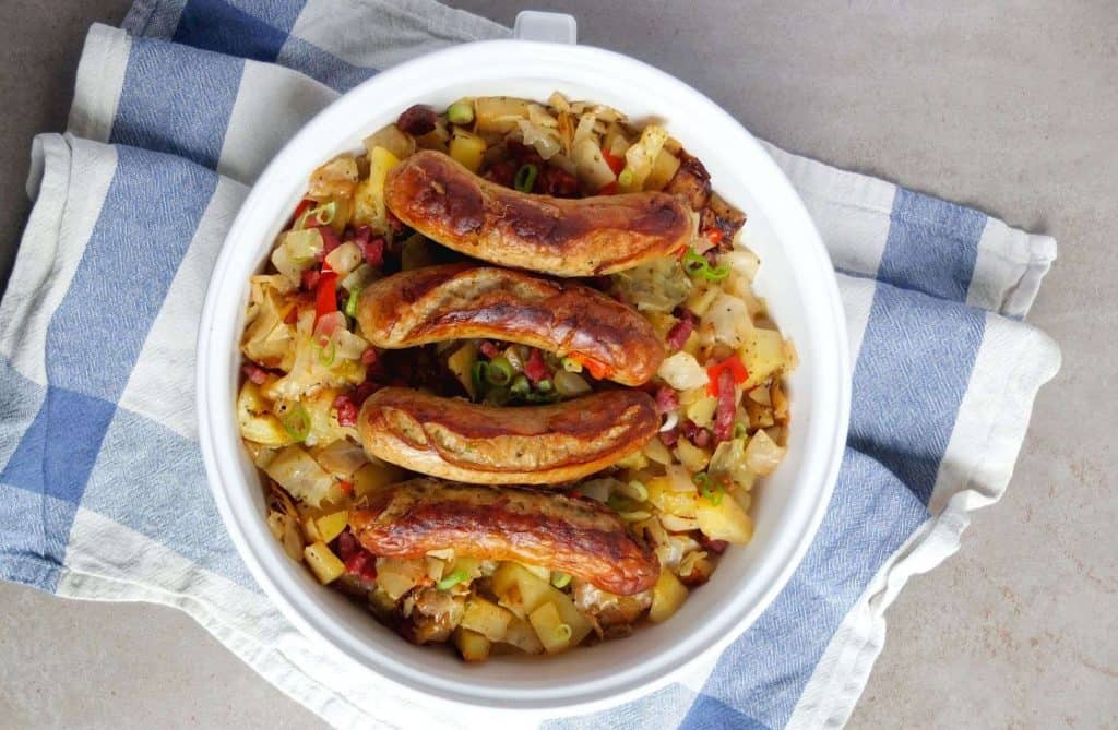 German Bratwurst Casserole