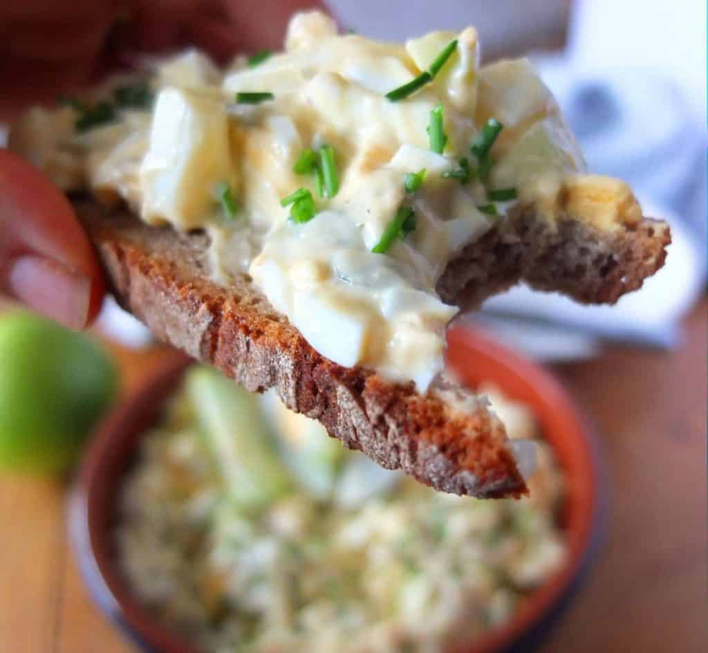 German Egg Salad Sandwich
