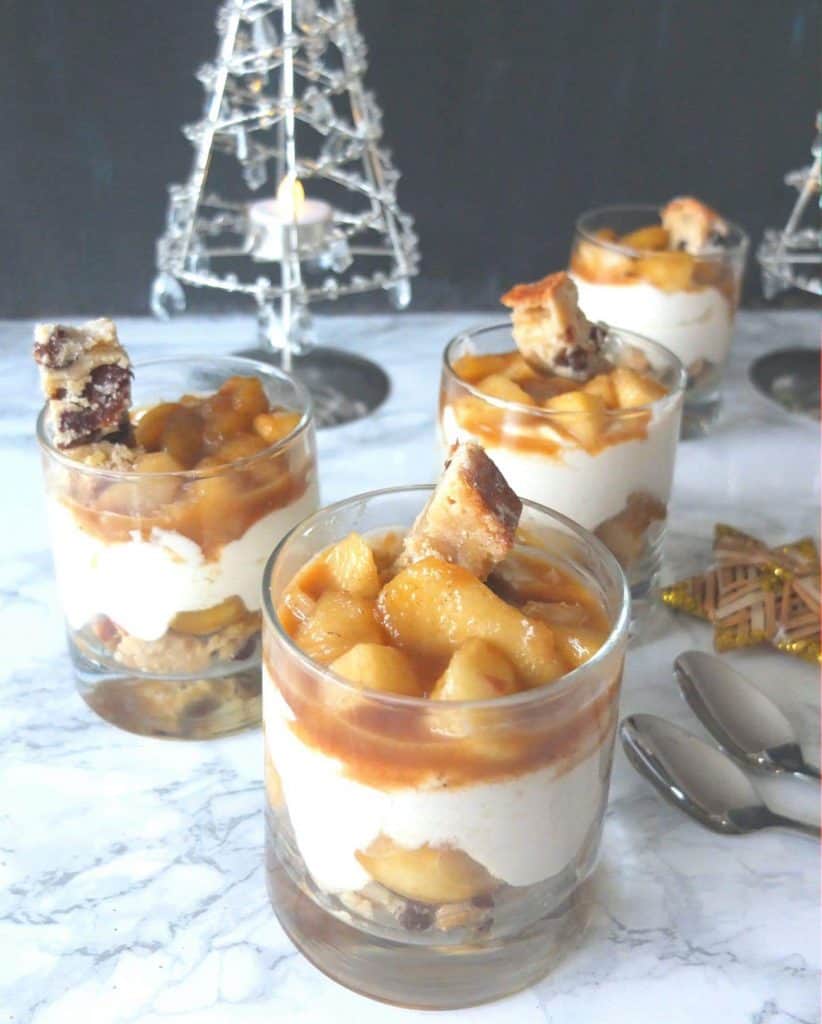 German Apple and Stollen Trifle 