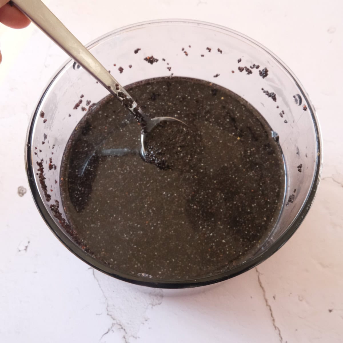 Soaked Poppy Seeds