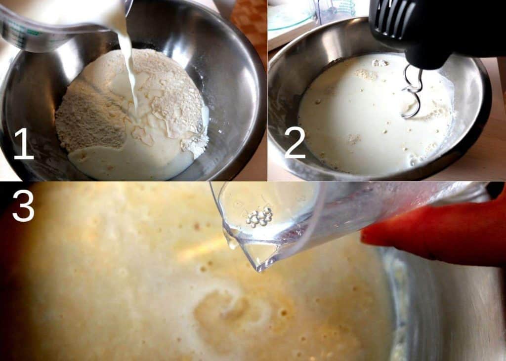 How to make Pfannkuchen - step by step