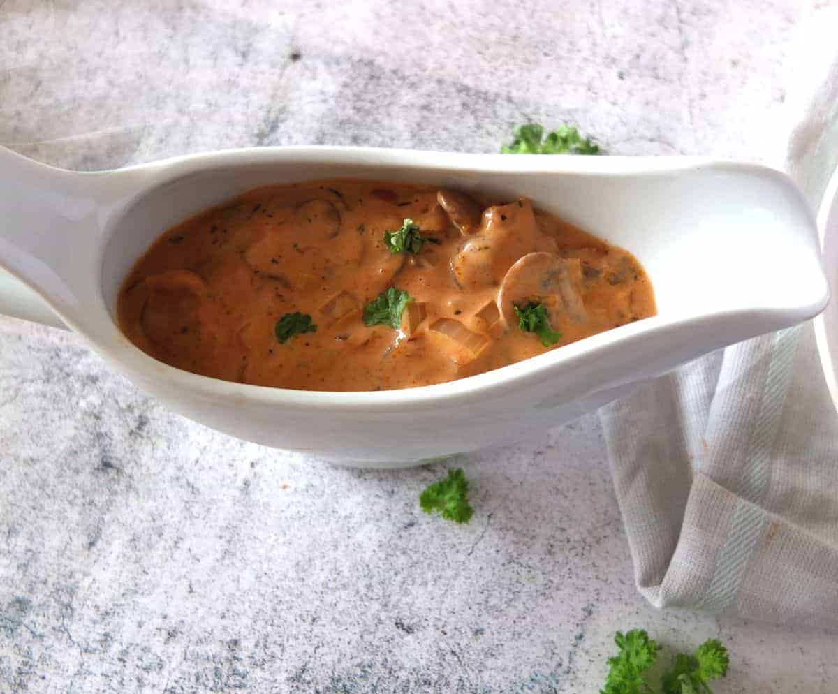 Homemade Jager Sauce German Hunter Sauce (Jägersoße) My Dinner