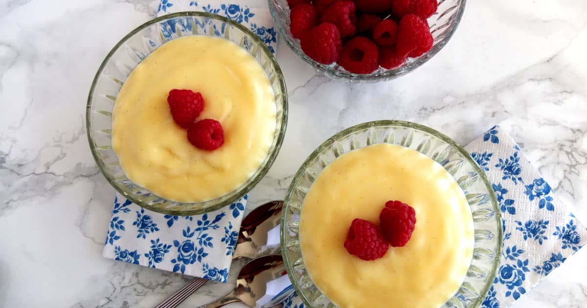 Basic Recipe For German Vanilla Pudding Vanillepudding My Dinner