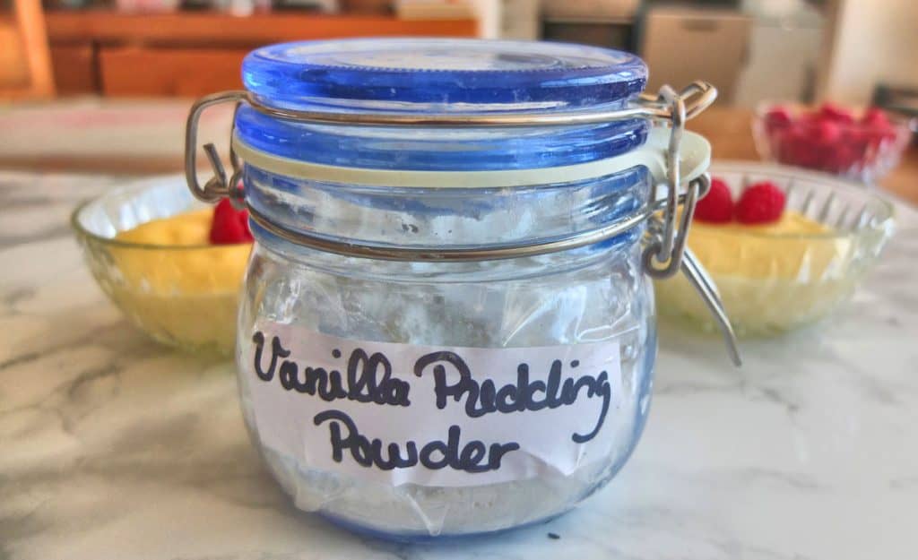 Homemade Vanilla Pudding Powder 