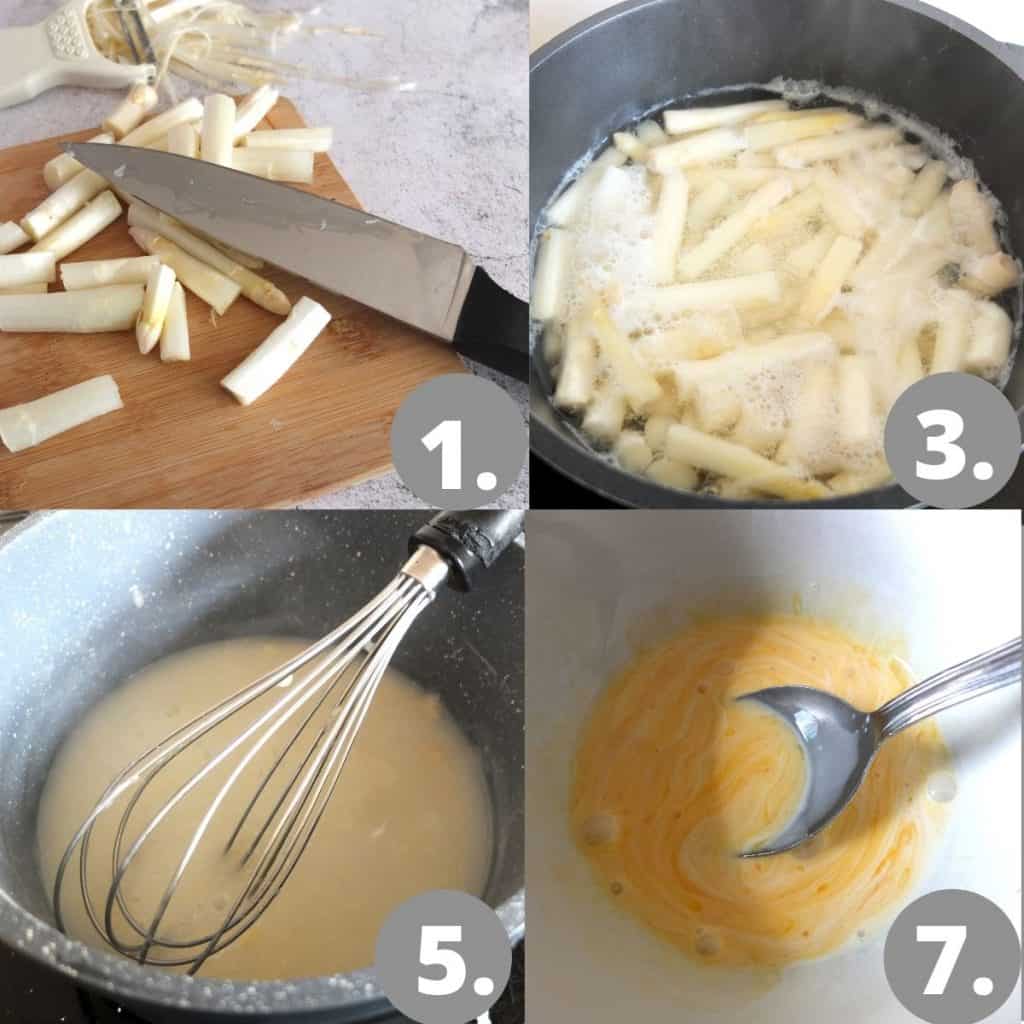 White Asparagus Soup Recipe Steps