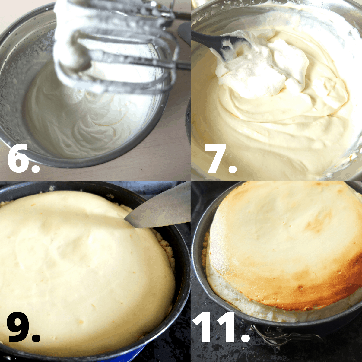 Traditional German Cheesecake (Käsekuchen) - with or without quark