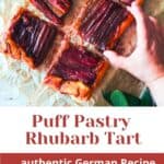 Rhubarb Tart Pin