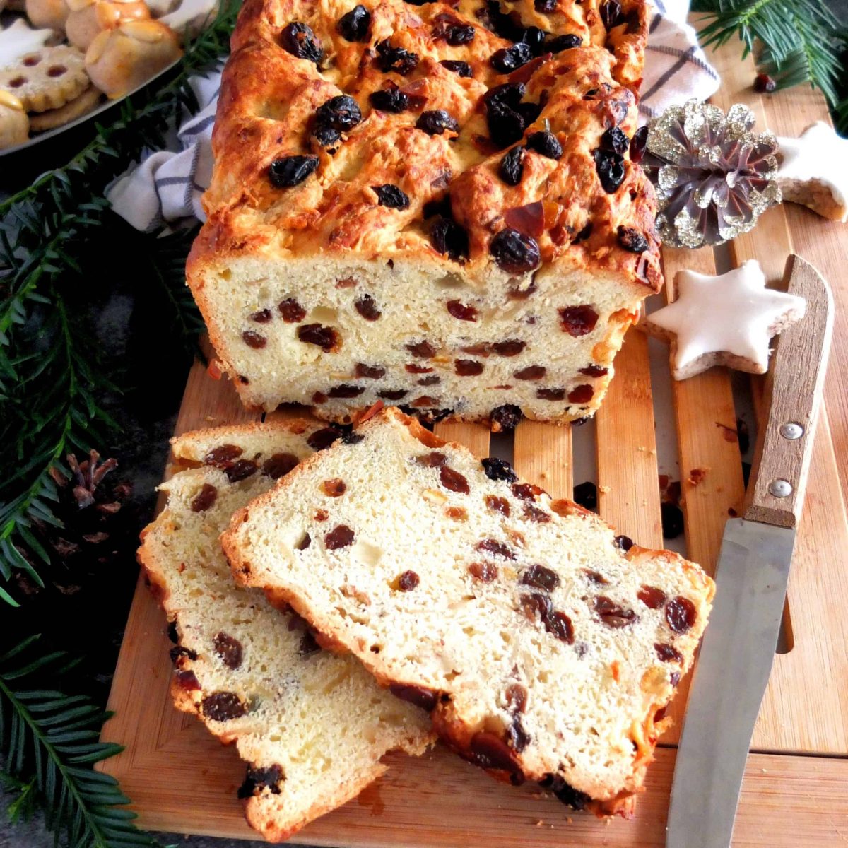Bremer Klaben - a North German Christmas Bread - My Dinner