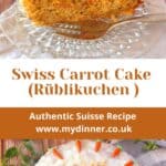 Swiss Carrot Cake