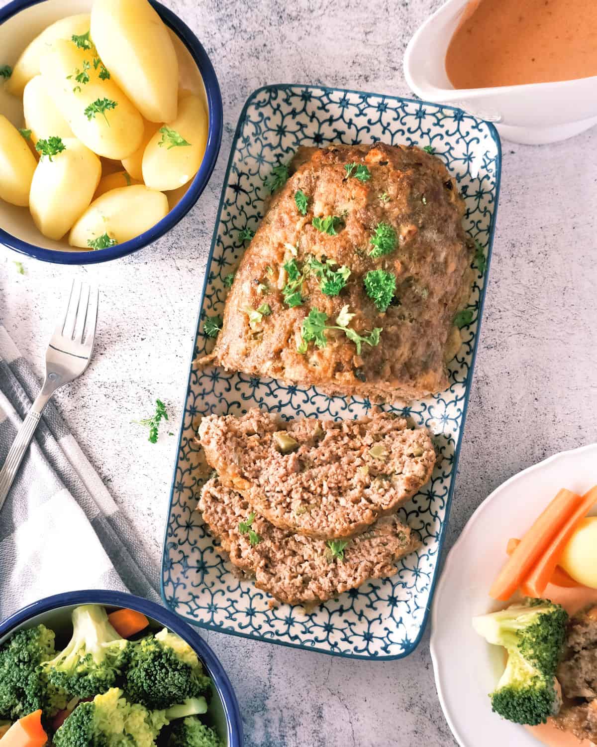 Traditional German Meatloaf (Hackbraten) My Dinner