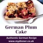 German Plum Cake