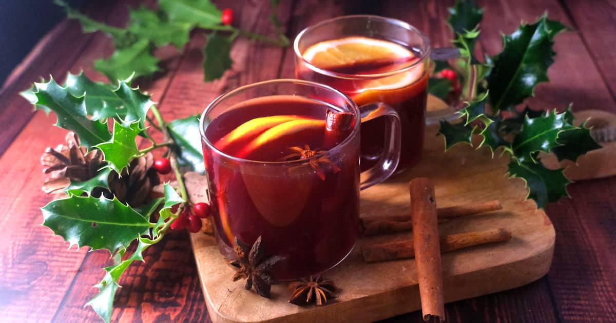 Glühwein, a German Mulled Wine Recipe with Printable