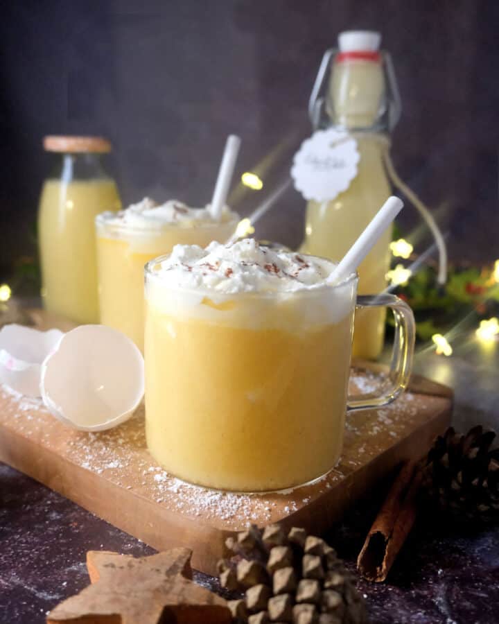 Delicious Eierpunsch - German Egg Cocktail - My Dinner
