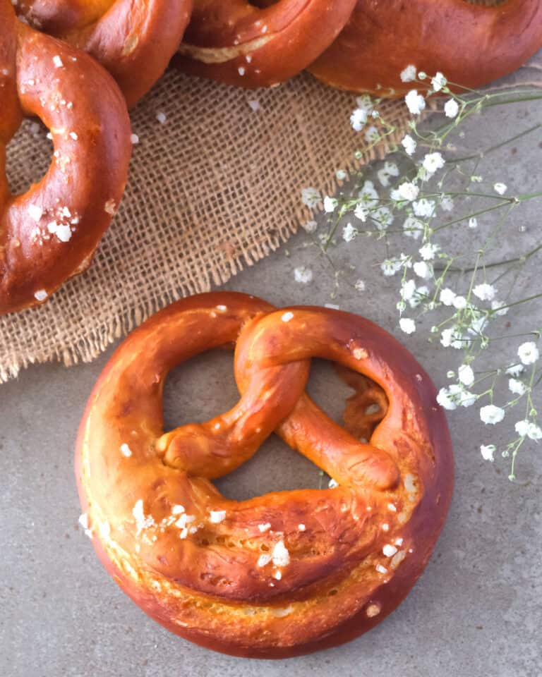 Homemade German Pretzels (Laugenbrezeln) My Dinner