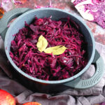 a pot of German red cabbage