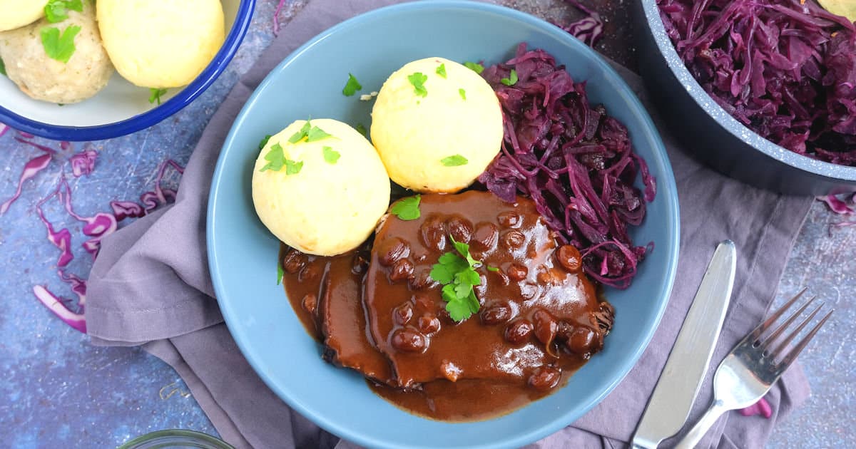 Authentic German Rheinischer Sauerbraten Recipe - My Dinner