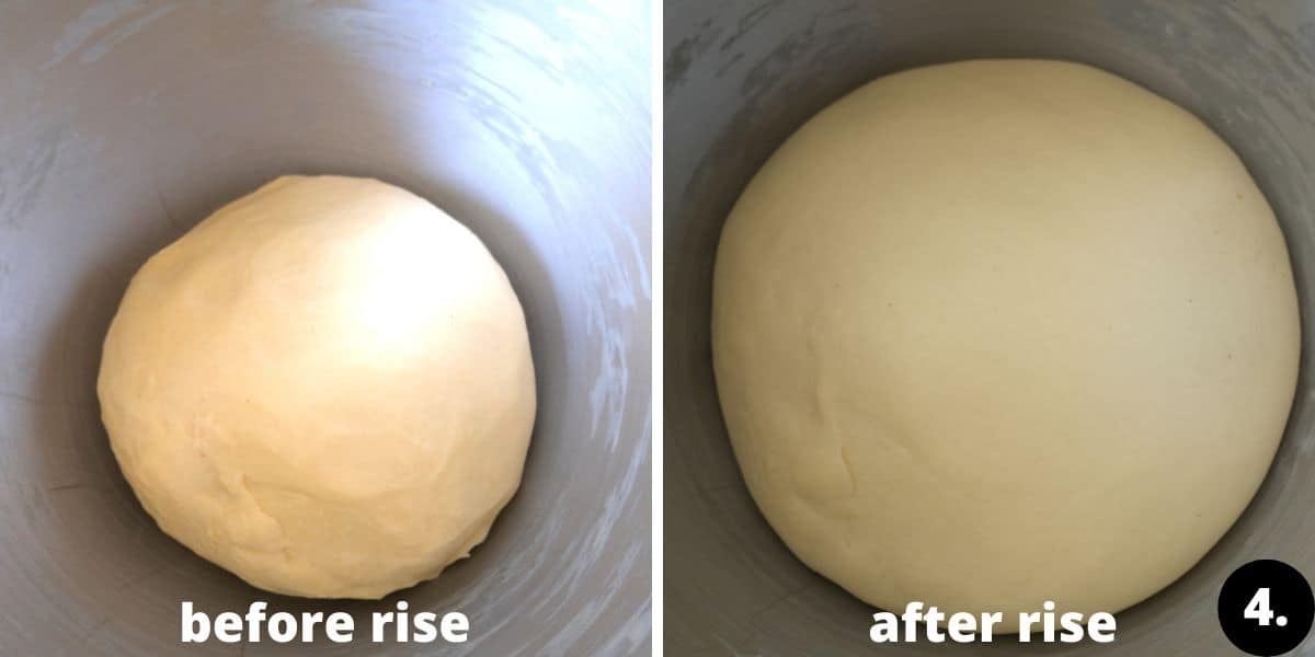 rising yeast dough.