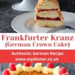 Frankfurter Kranz a slice