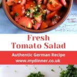 German Tomato Salad.