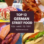 German Street Food, Spaghetti Eis, Currywurst, Schwenkbraten, Fischbrötchen