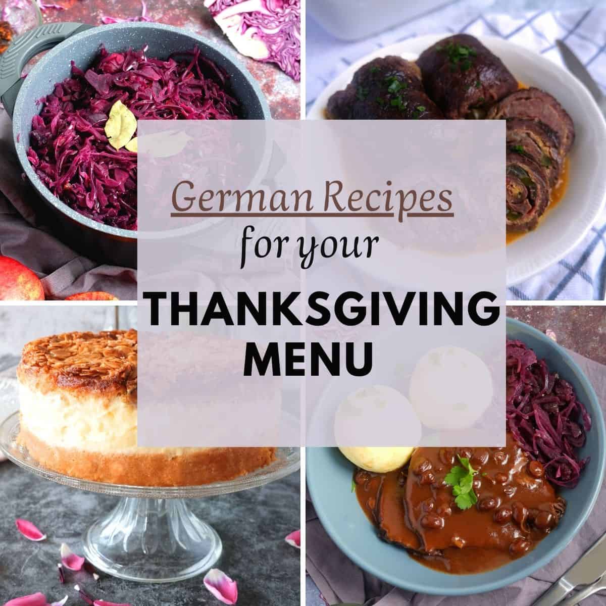 German thanksgiving food