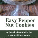German Peppernut cookies.