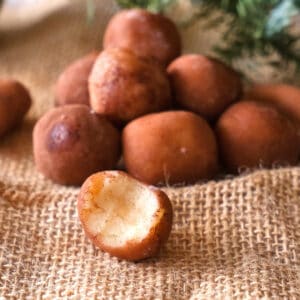 German marzipan potatoes