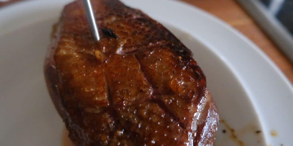 Easy Oven Roasted Duck Breast in a Honey Soy Marinade - My Dinner