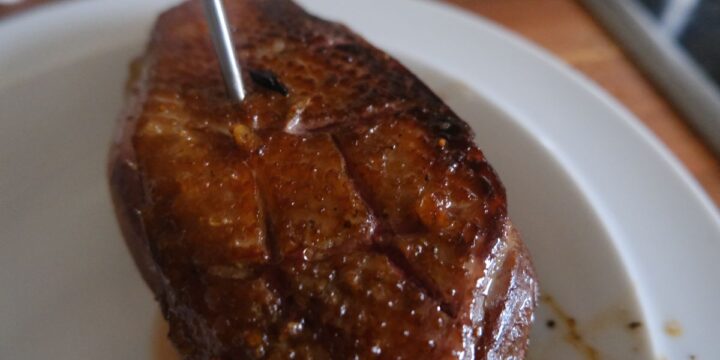 Easy Oven Roasted Duck Breast in a Honey Soy Marinade - My Dinner