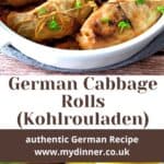 German Kohlrouladen Recipe - Cabbage Roll Pin