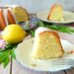 German Lemon Cake - Zitronenkuchen