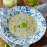 German Cheese and Leek Soup