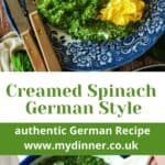 German Creamed Spinach
