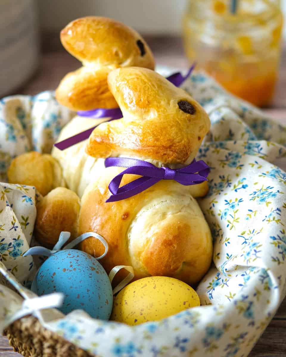 Bunny Shapped Bread Rolls