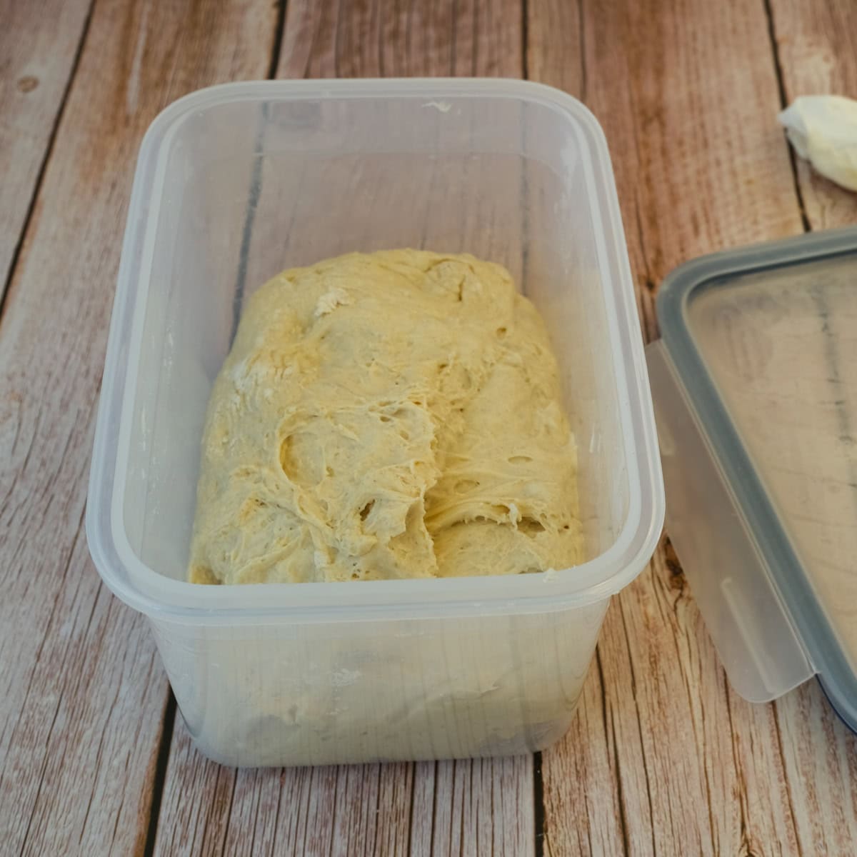 Storing the dough