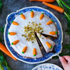 Swiss Carrot Cake-Rüblikuchen