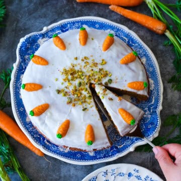Swiss Carrot Cake-Rüblikuchen