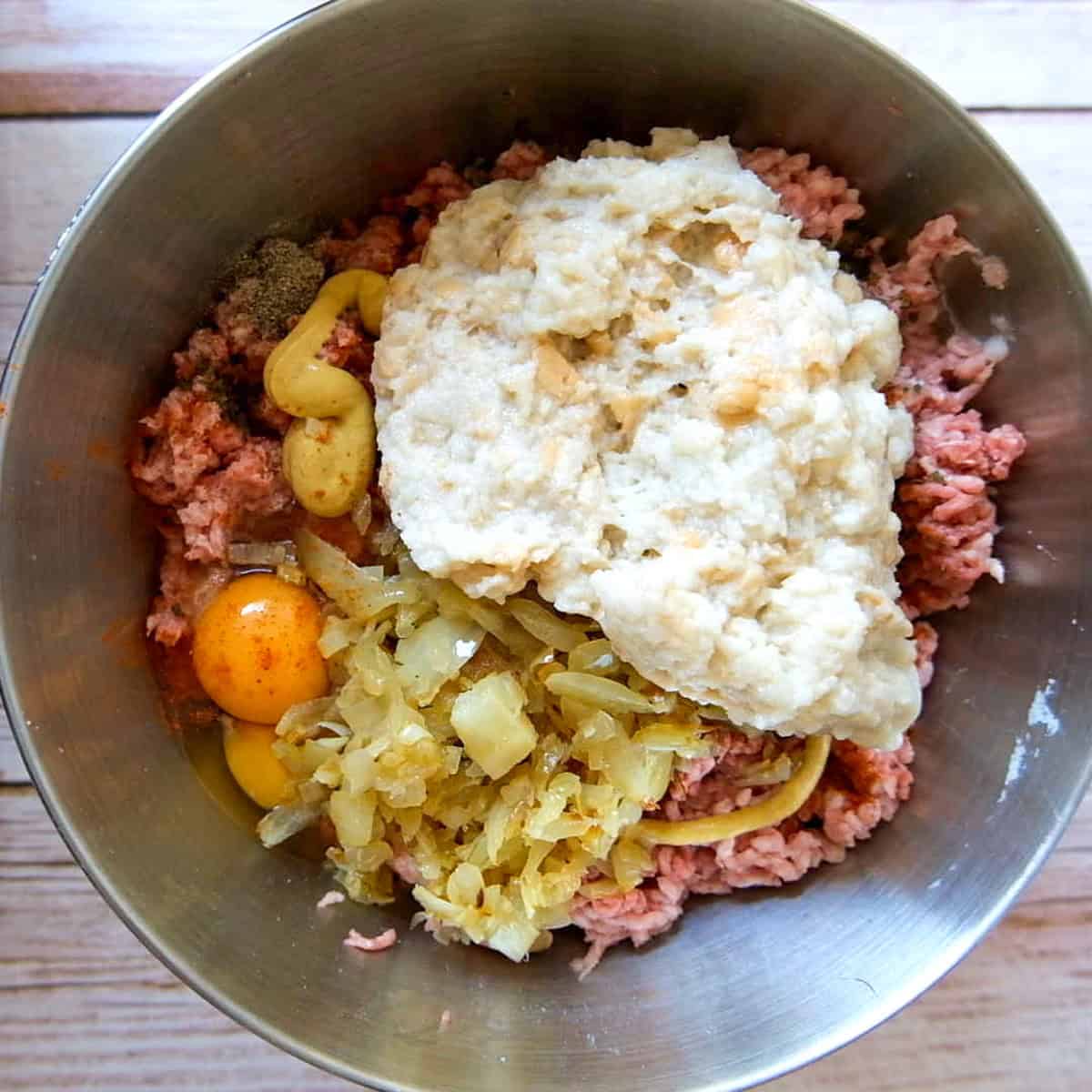 frikadellen meat mix