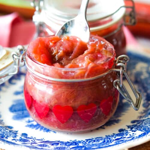 rhubarb compote