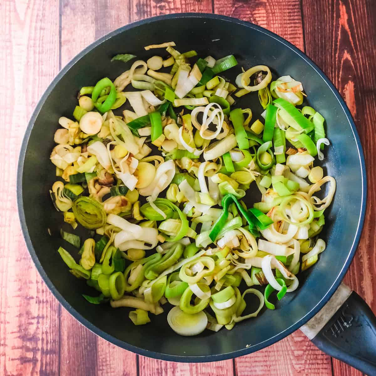 fried leeks